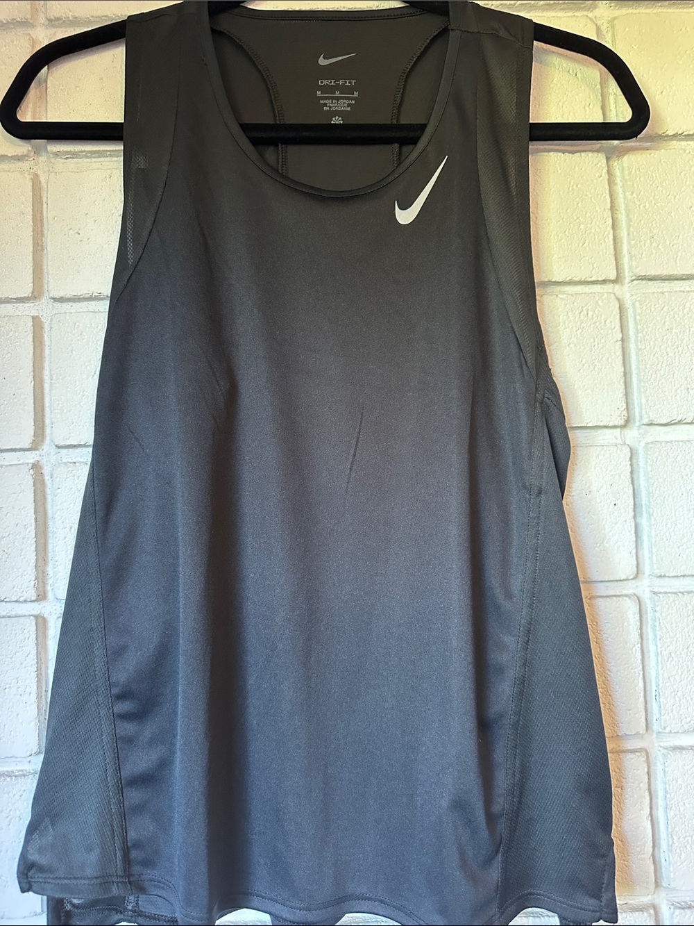 Nike Women’s Black Dri-FIT Athletic Tank Top